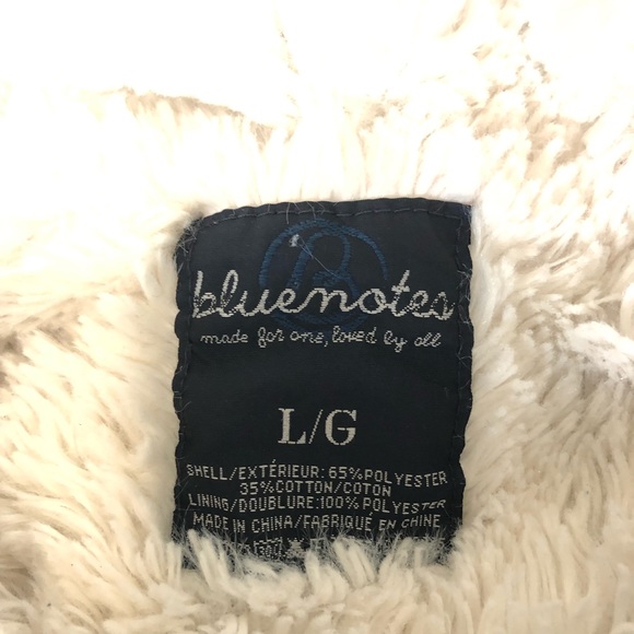 Bluenotes Sherpa lined grey hoodie - Picture 6 of 6